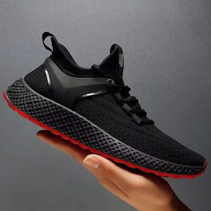 New Trend Good Quality White Custom Mesh Casual Men's Sport Shoes
