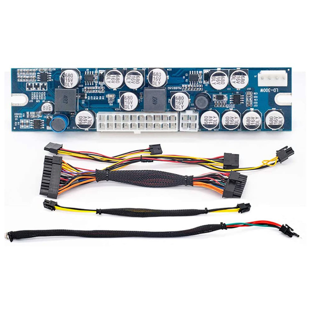 Прямой ток ATX 300 Вт Pico ATX переключатель Mining PSU 24pin MINI ITX прямой ток для автомобиля ATX PC источник питания