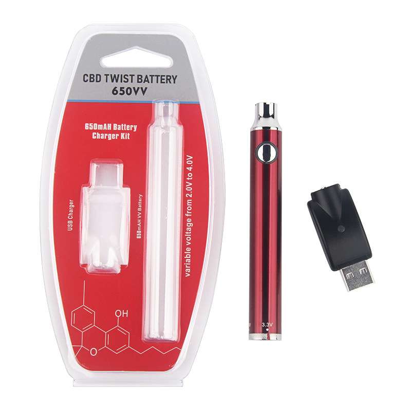 Электронная сигарета Evod EGO CBD разных цветов на заказ 510, перезаряжаемая спиральная батарея, заводская цена, батарея для электронной сигареты Evod EGO CBD
