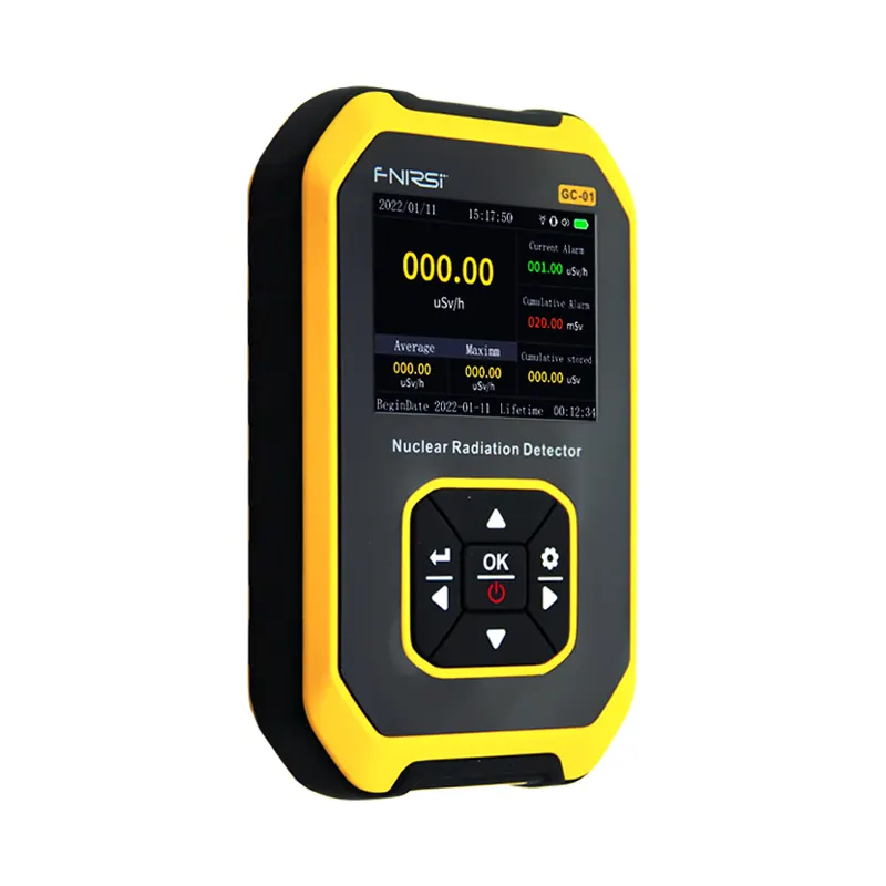 FNIRSI GC-01 Geiger counter Nuclear Radiation Detector Personal Dosimeter X-ray Radioactivity Tester Marble Detector