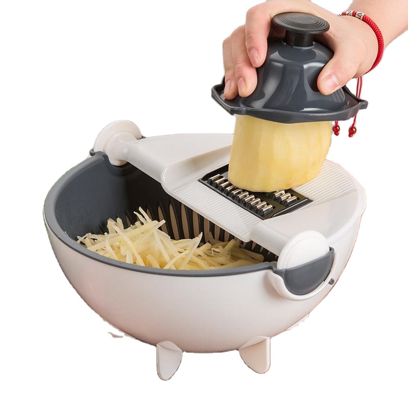 OEM/ODM Home manual Grater cutting tools Multi-functional vegetable cutter 9 in 1 tool Custom plastic mold