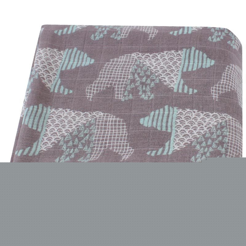 2021 Hot Cheap 2 Layers High Density Fabric with 70% Bamboo 30% fabric cotton for Baby Blanket