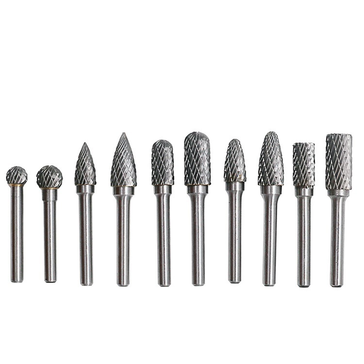 Hand Tools Double Cut Tungsten Carbide Rotary Files Carbide Burrs Set Tungsten Carbide Bur