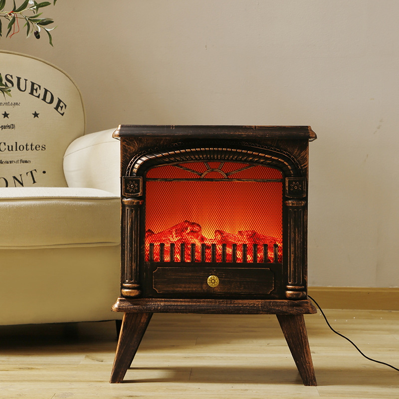 wholesale custom led flame no heat USB home decorative electric fireplace