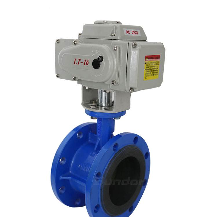 Bundor 6 дюймов DN150 CF8M с двойным фланцем Электрический привод EPDM сиденья дроссельные клапаны производитель