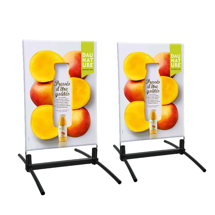New Products A1 Outdoor A Advertising Board Pavement Sign Display Stand Swing Frame