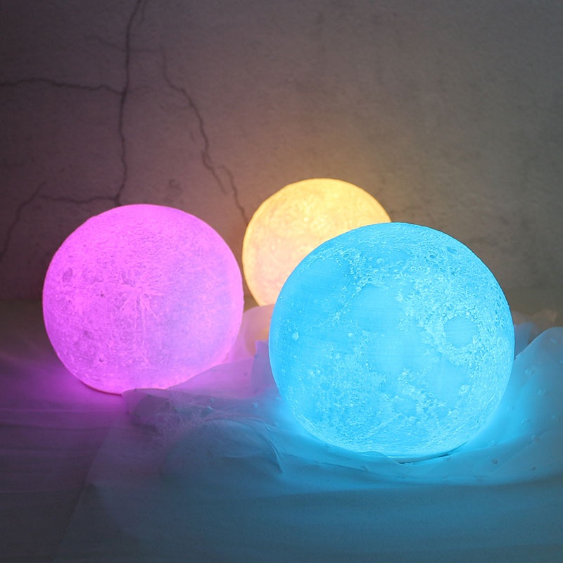 Голосовое управление luna moon лампы для мотоциклов rgbw smart night light милые освещение