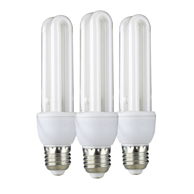 Energy Saving Bulb 2U Shape E 27 B 22 Holder 7w 10w 12w Fluorescent Light