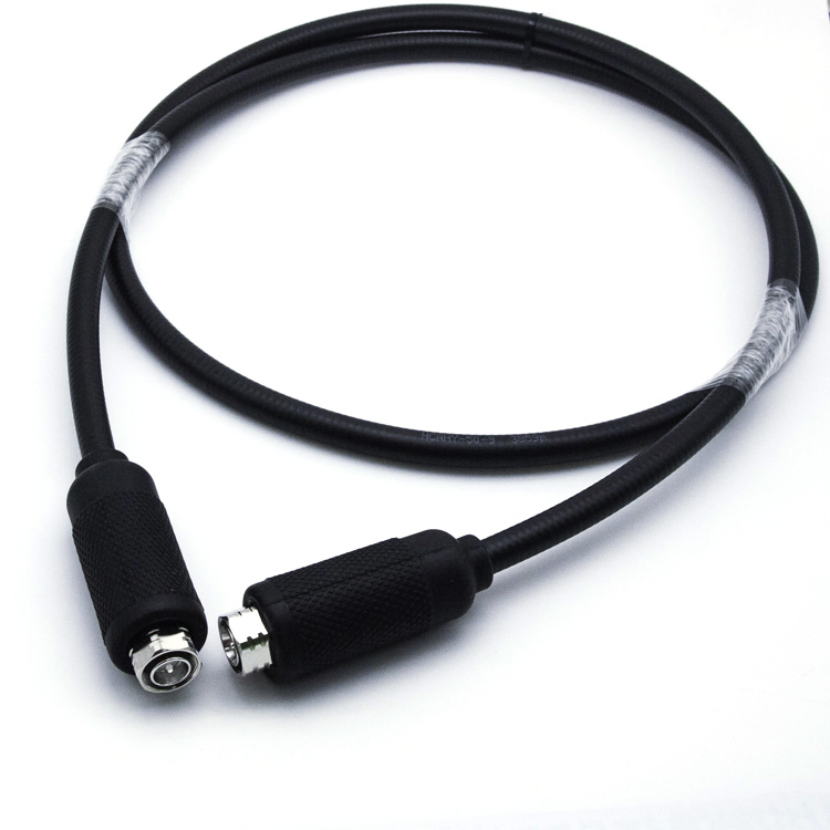 1/2 "superflex jumper,RF коаксиальный разъем 4,3/10 Штекерный обжимной тип прямой разъем