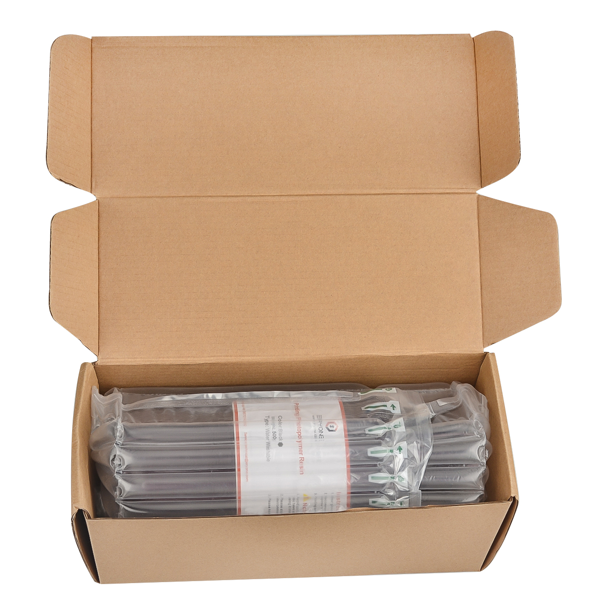 ERYONE Water Washable 3D LCD/DLP Printer Resin 395-405nm UV Curing Photopolymer for DLP/LCD Printer, 500g, Black