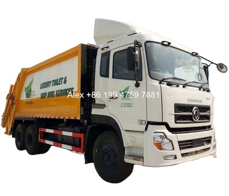 Мусоровоз Dongfeng RHD LHD, 16000 литров, 6x4