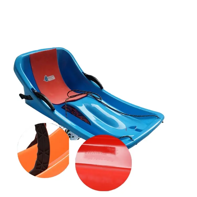 New Trend Winter Outdoor Sports Snow Slider Plastic Snow Sleds for Kids and Adult