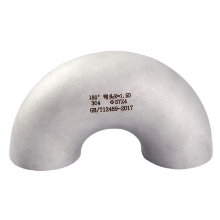 180 Degree U-Bend Handrail Elbow Stainless Steel Fittings 3A Polished Weld Sanitary Use 50mm 10mm 12mm 30mm 14mm Casting Forging