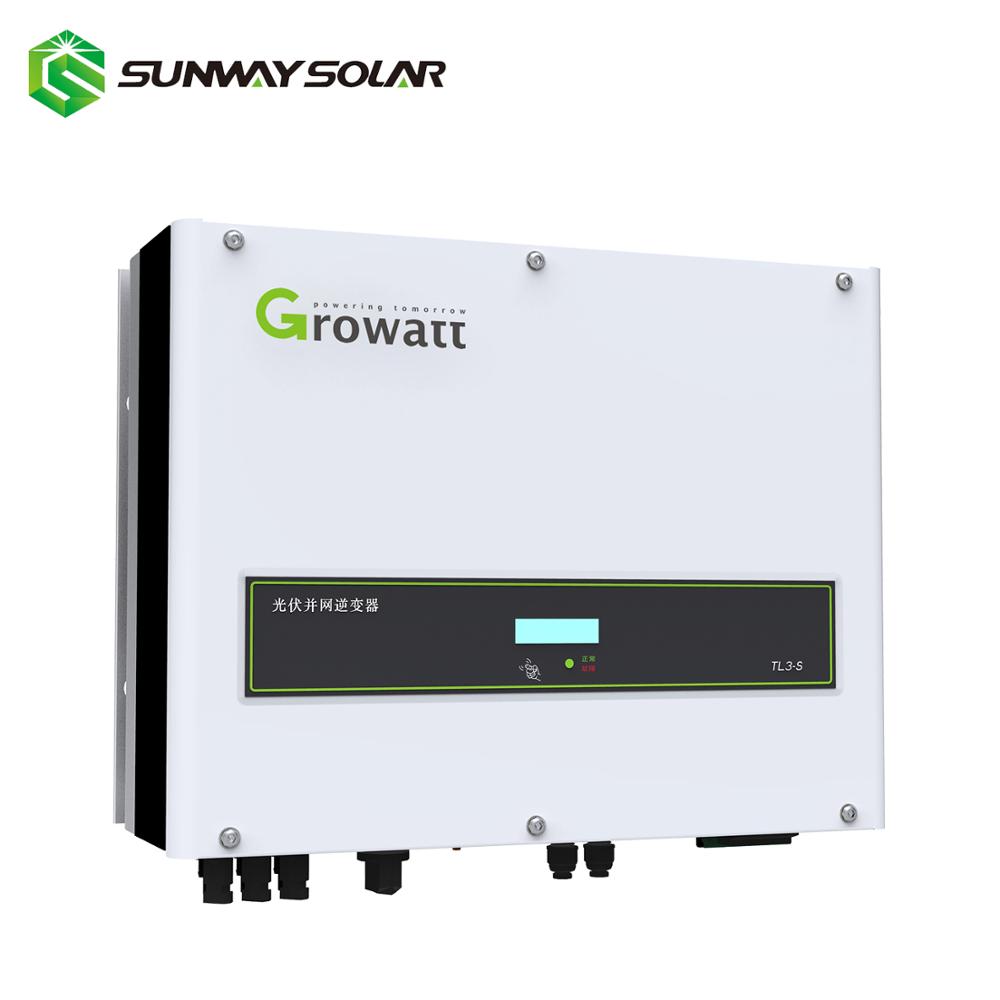 Инвертор Growatt 10 кВт 12 кВт 18 кВт 20 кВт инвертор для солнечной сетки 3 фазы