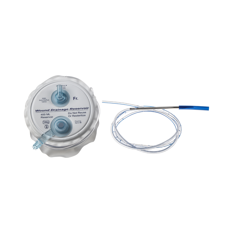 Personal care pvc medical disposable products spring wound drainage system