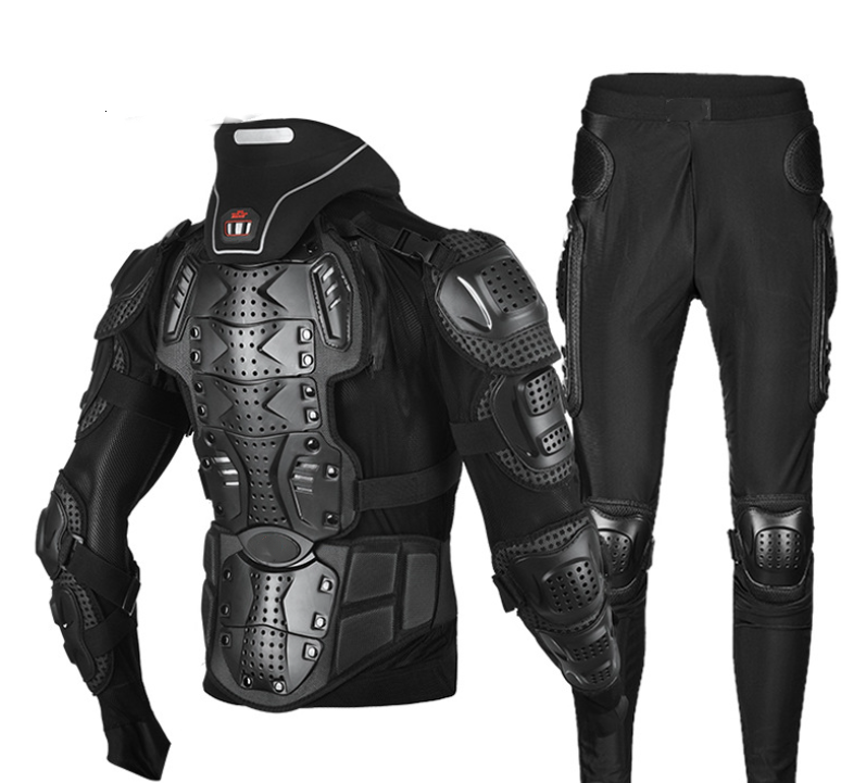 Motorcycle Armor Clothing Elbow Knee Chest Pads Cross Country Rider Protective Gear Suit