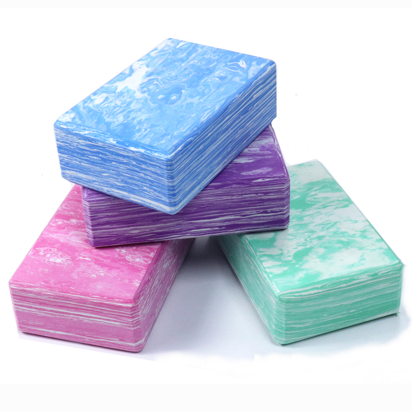 Eva Marble Pattern Yoga Block Yoga Exercise Eva Foam Block Yoga Block Eco Friendly