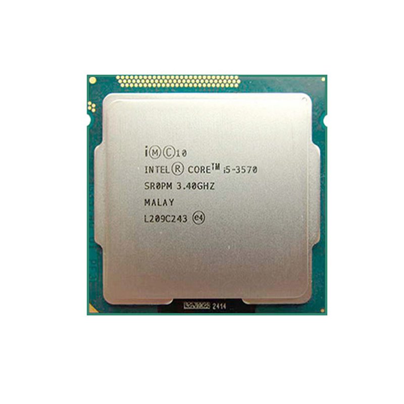 Лучшая цена core 3nd поколения процессор i5-3570/SR0RQ 3,4 ГГц Quad Core четыре потока LGA1155 разъем игровой ноутбук для дома и офиса ПК процессор собственными запасами