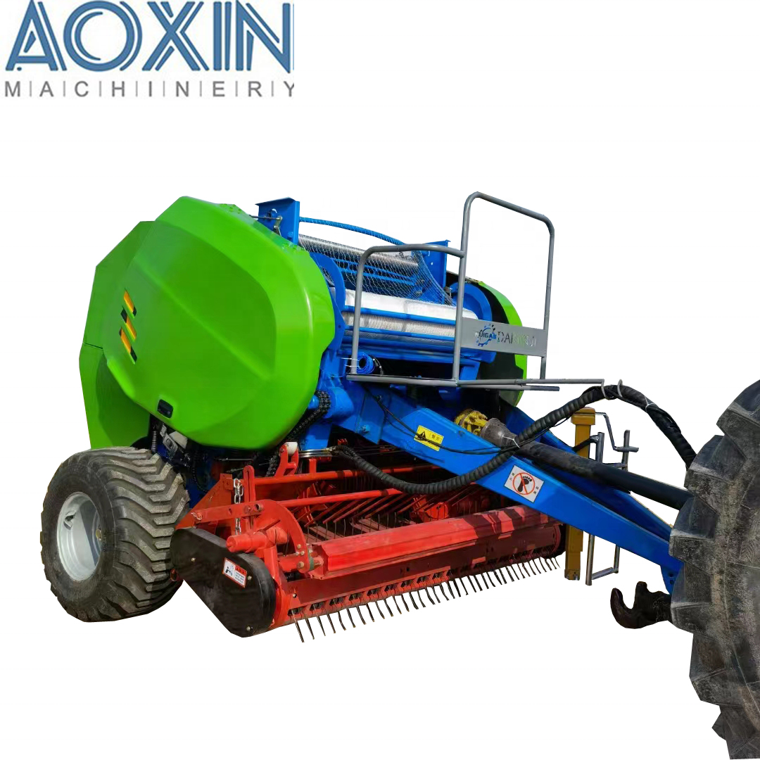 Aoxin 9YQ-1.25D пресс-подборщик alfalfa, сельскохозяйственная техника для сбора урожая и прессования