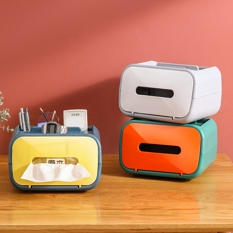 Dropshipping Multifunctional ABS Material Custom Plastic Magnetic Tissue Holder Boxes