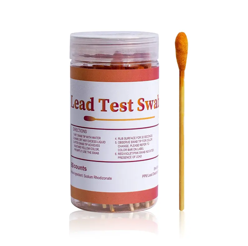 Lead Paint Test Kit With 30 Pcs Test Swabs Instant Lead Test Kit For All Painted Surfaces Ceramics Dishes Metal Wood
