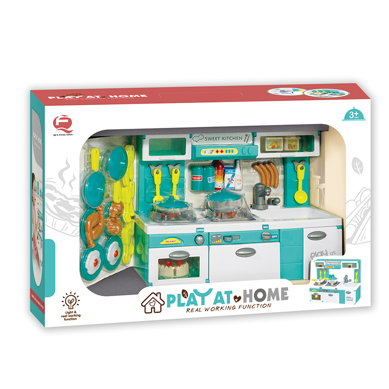 2021 Amazon hot sale mini kids play kitchen toys set