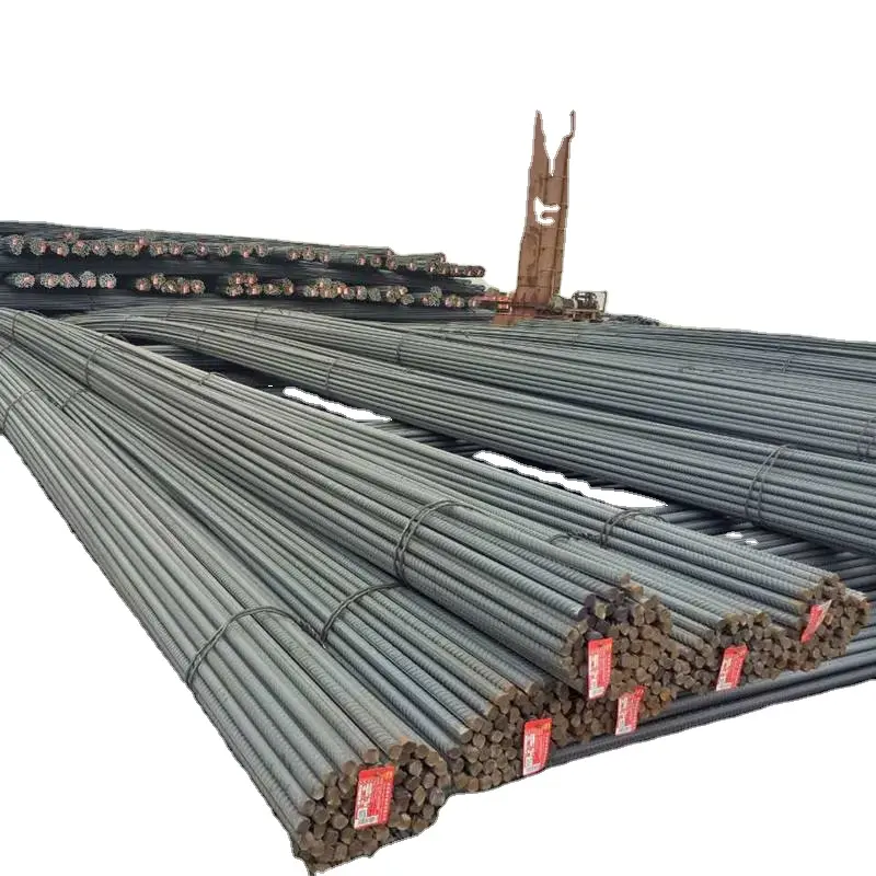 Large Stock Good Price a615 gr 40 60 deform HRB Steel bar HRB400e HRB500e  6mm 8mm 10mm 12mm 16mm Construction Rebars