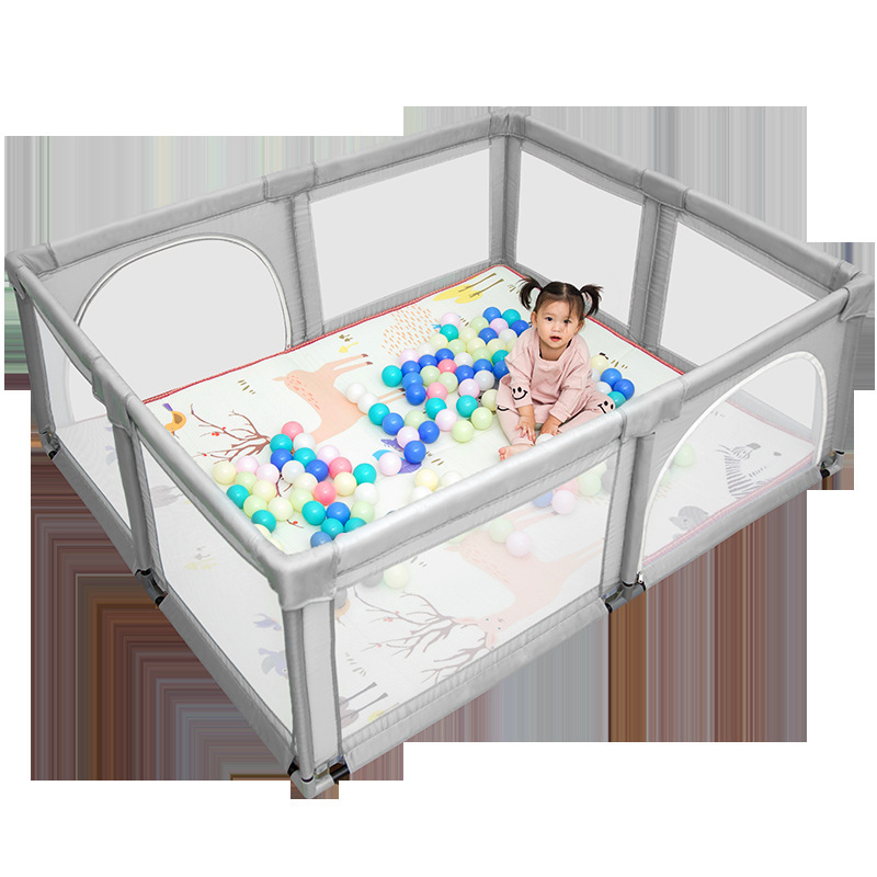 Indoor Outdoor 6 Surface Baby playpens Children Place Fence Kids Activity Gear Safety Protection Toddler Fence