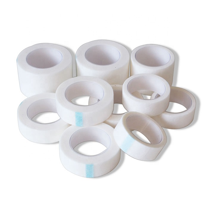 BLUENJOY Surgical Non-Woven Tape Adhesive Medical Grade Hypafix Low Allergy Dressing Easy Tear Non Woven Paper Tape
