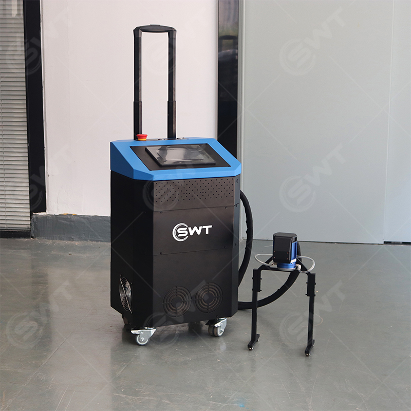 Laser cleaner 100W laser rust industrial cleaning equipment plasma surface treatment ac duct cleaning machine