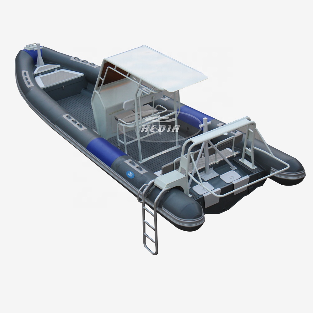RHIB 32feet ig patrol aluminum hull rubber Orca military hypalon rib inflatable boats 860