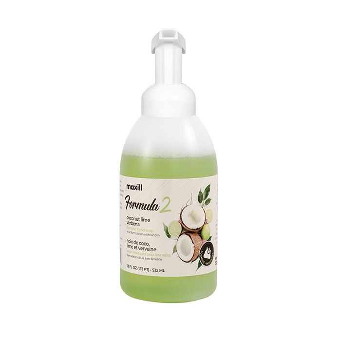 Best selling maxill Formula 2 Cleansing Hand Soap - 532 mL - Coconut Lime Verbena Scent