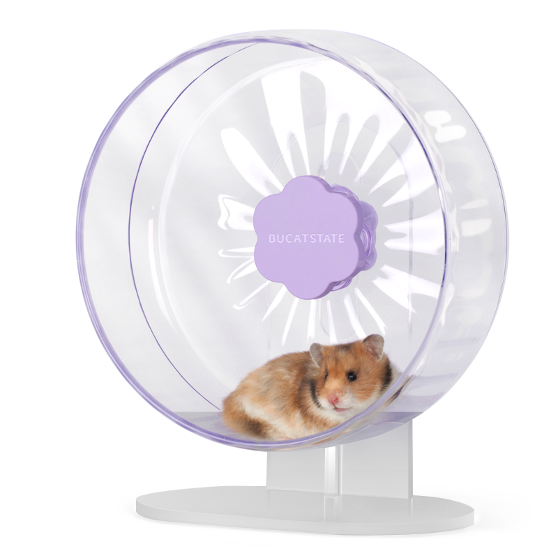 Hamster's Toys Small Animals Toys Running Wheel Starlight Silent Hamster star wheel Sport slow speed running wheel