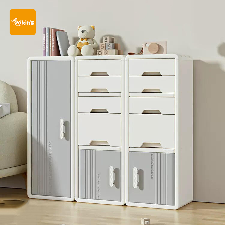 Organize Children Plastic Cabinets Storage Cabinet Of Children'S Toys