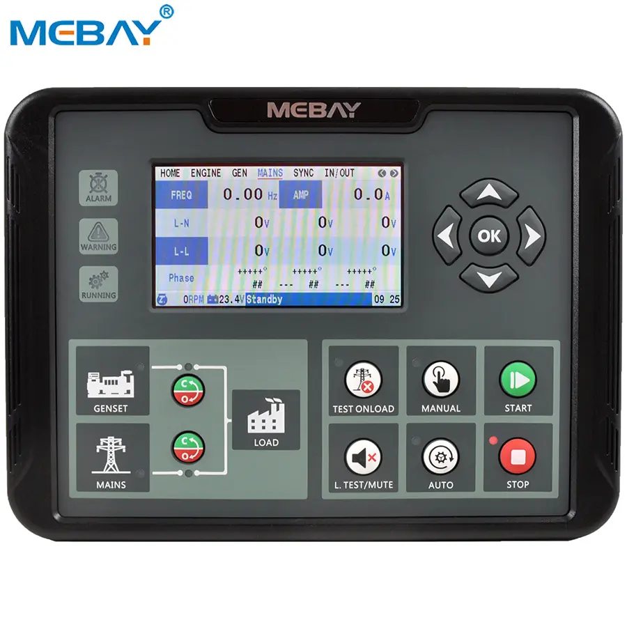 Mebay DC102D Synchronising & Load Sharing Generator Controller Parallel Control Module Replace DSE8620