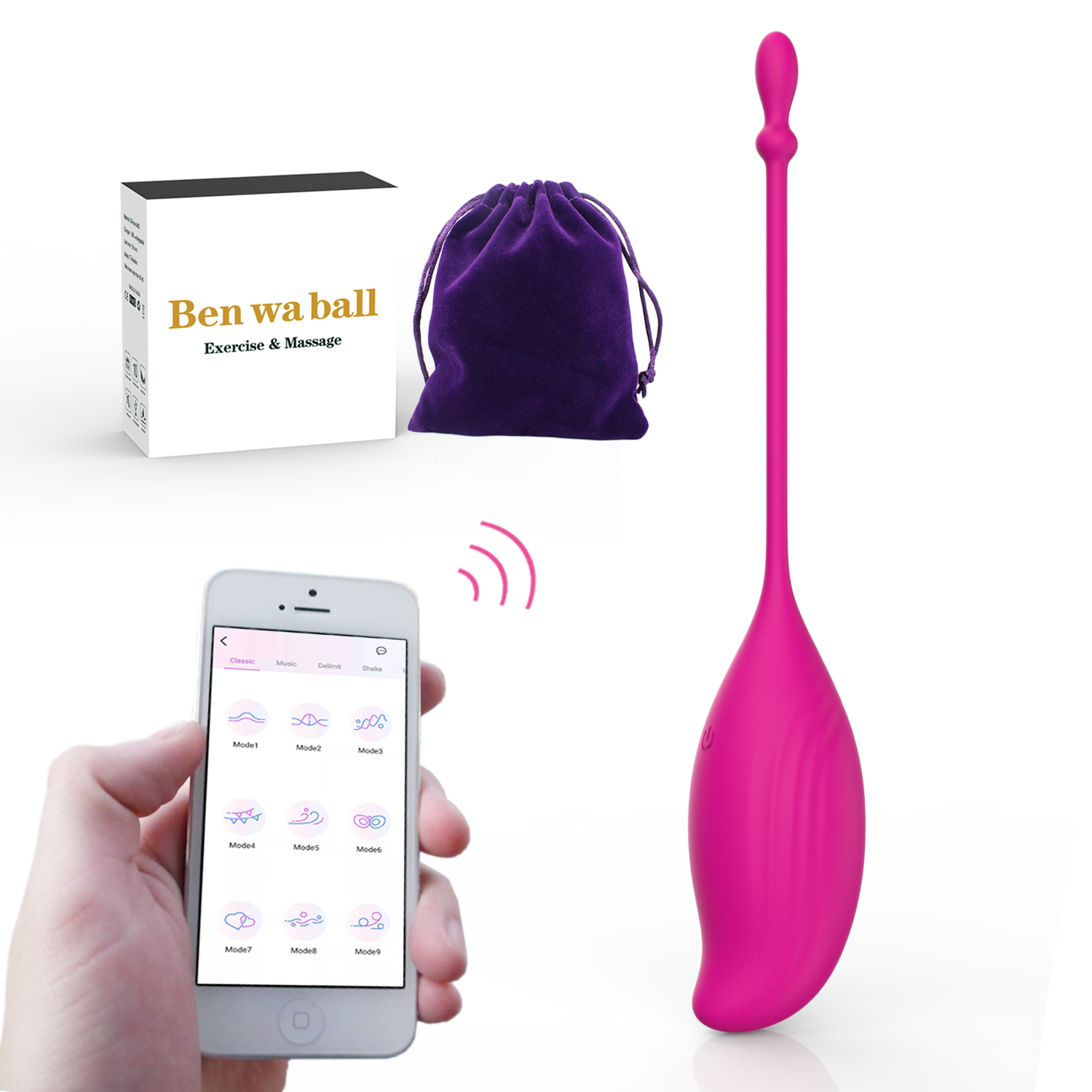 Phone APP Wireless Control Wearable Egg Vibrator G Spot Clitoris Female Adult Sex Toys With 10 Vibration Modes