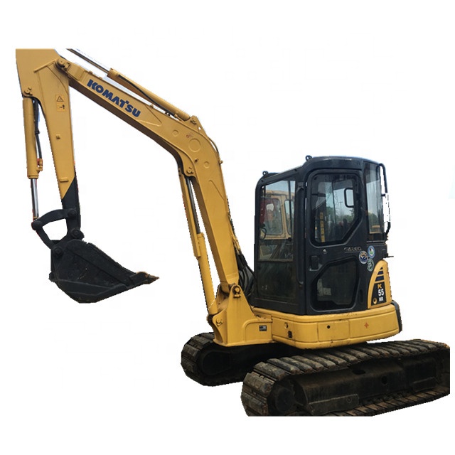 Б/у мини-экскаватор Komatsu pc55, избыточный японский экскаватор Komatsu, экскаватор komatsu pc35 pc40 pc55, в наличии