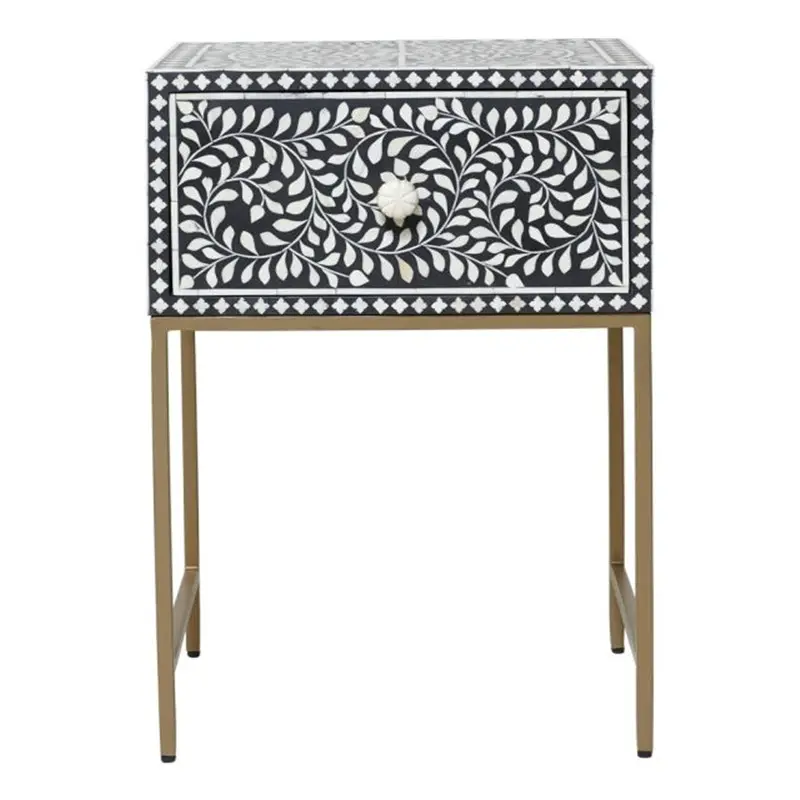 High Quality Modern Metal Wrought Iron Gold Side Table Base Sofa Side Table With Drawers Golden Side Table Legs