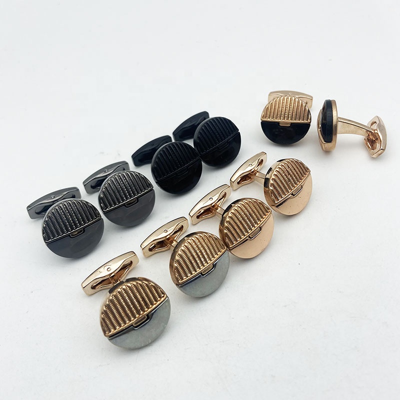2021 New Design Cufflinks Wholesale High Quality Mens Suit Shirt Metal Cufflinks