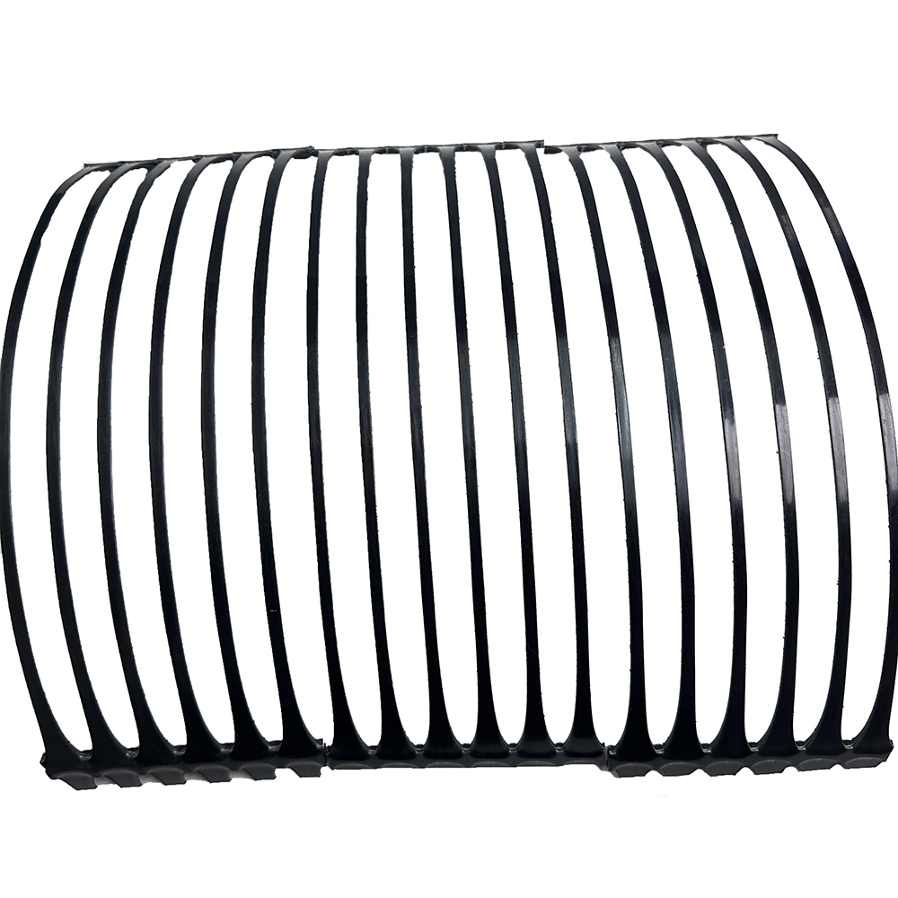 Polyethylene grid/uniaxial HDPE geogrid/unixial plastic mesh grid