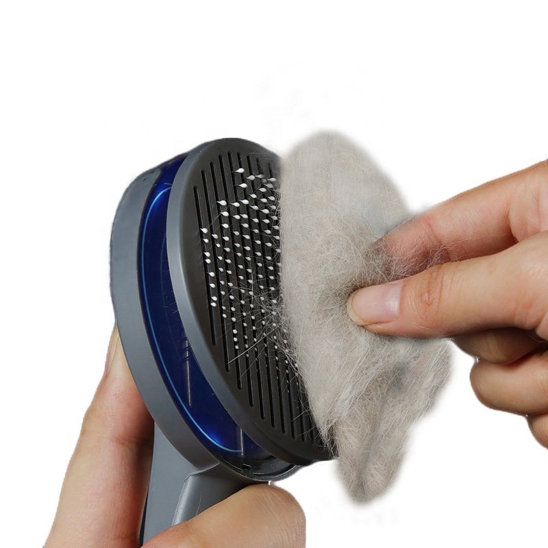 2021 Amazon Top Seller Pet Grooming Dog Brush Cat Comb Self Slicker Pet Groom Brush Comb