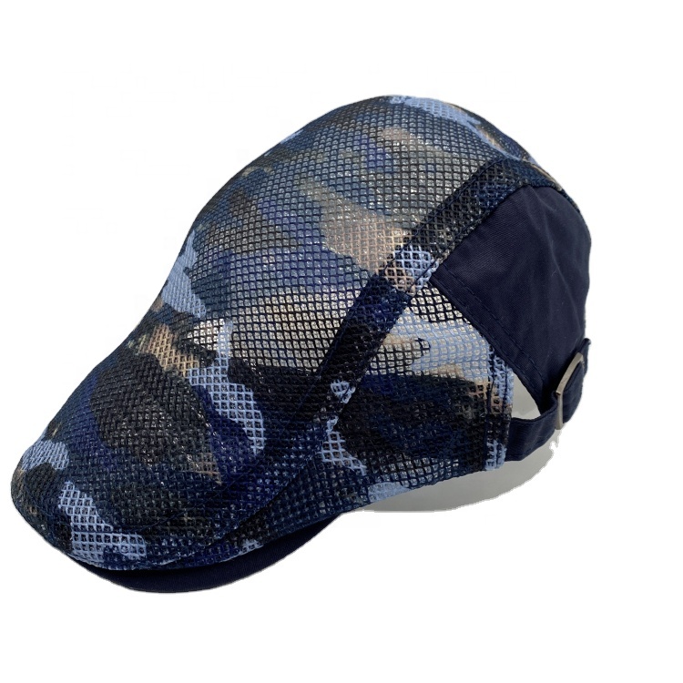 Unisex High Quality Casual Fashion Summer Camo Full Mesh Ivy Hats