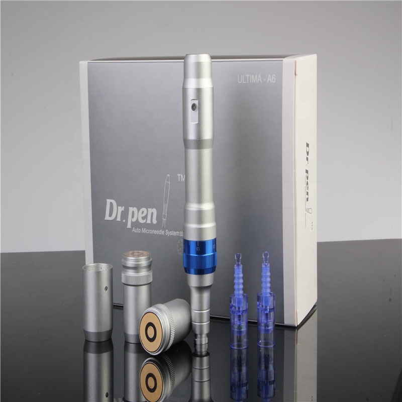 Электрическая Перманентная микроблейдинговая тату-игла Ultima Dr. Pen A6, Дерма-ручка для удаления шрамов от акне, dr Pen A6, микроиглы f