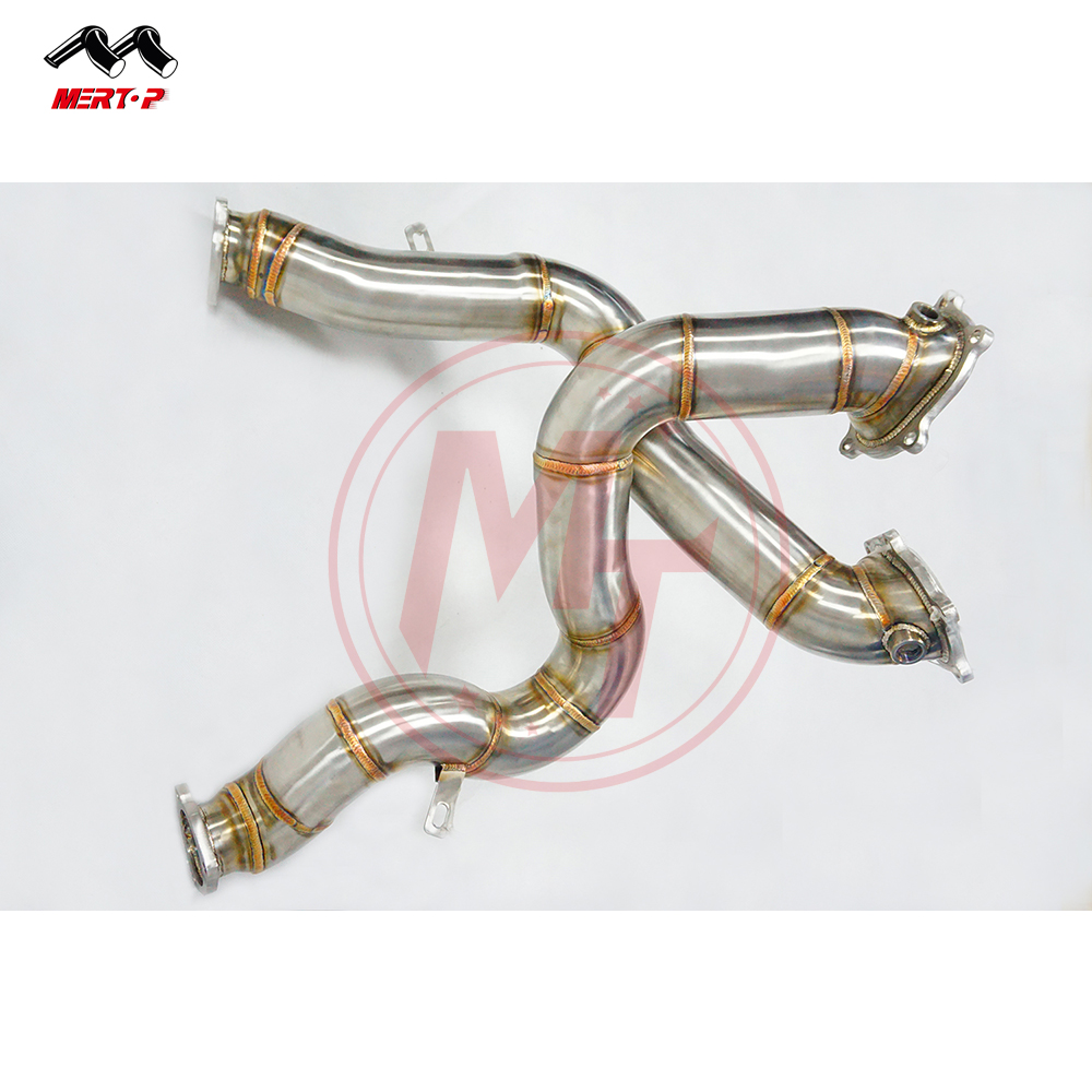 MERTOP 3 "Audi * S6 RS6 C7 4G | A7 S7 RS7 | A8 S8 4,0 T CATLESS DOWNPIPE 2012 +