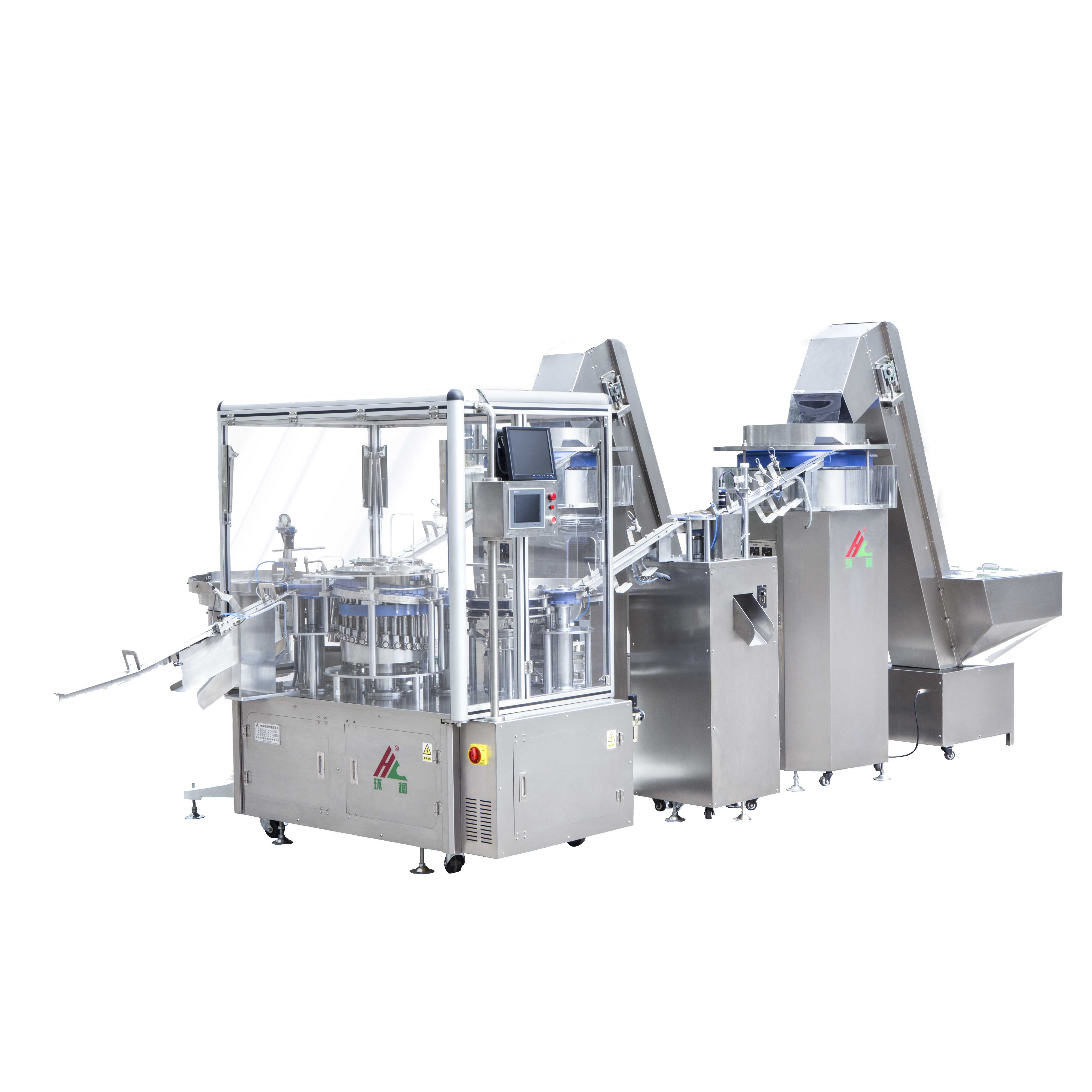 With Safety Cover Syringe Assembly Machine
