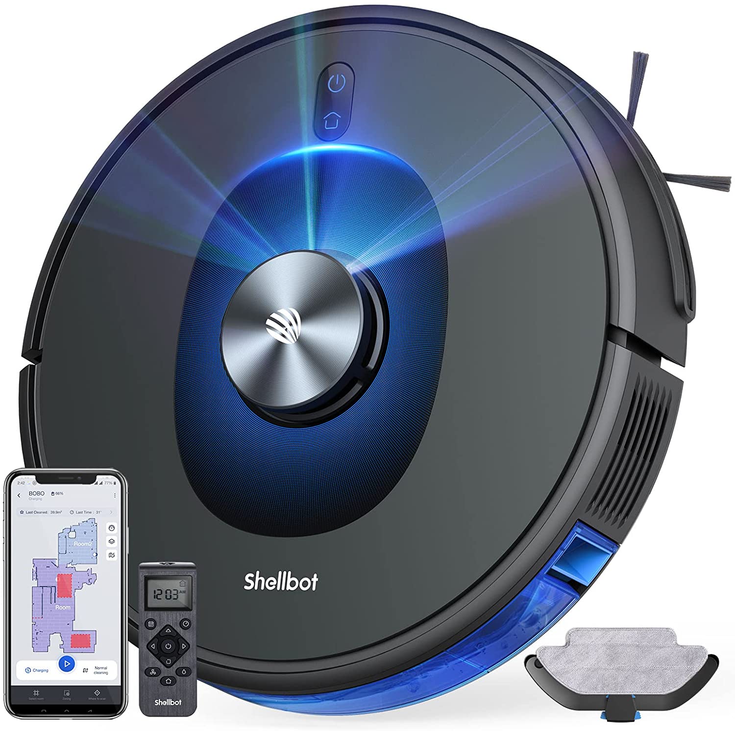 SL60 поднимающаяся по лестнице очистки 5000pa Alexa развертки и чистую влажную уборку Смарт Новый 2022 самозарядки меньше шума Катар робот-пылесос
