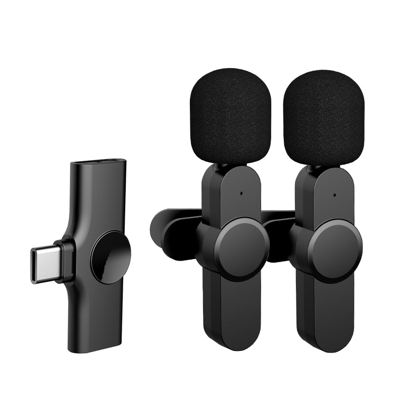 Clip on Mini Lapel Lavalier Microphone USB Microphone for Live Stream recording interview