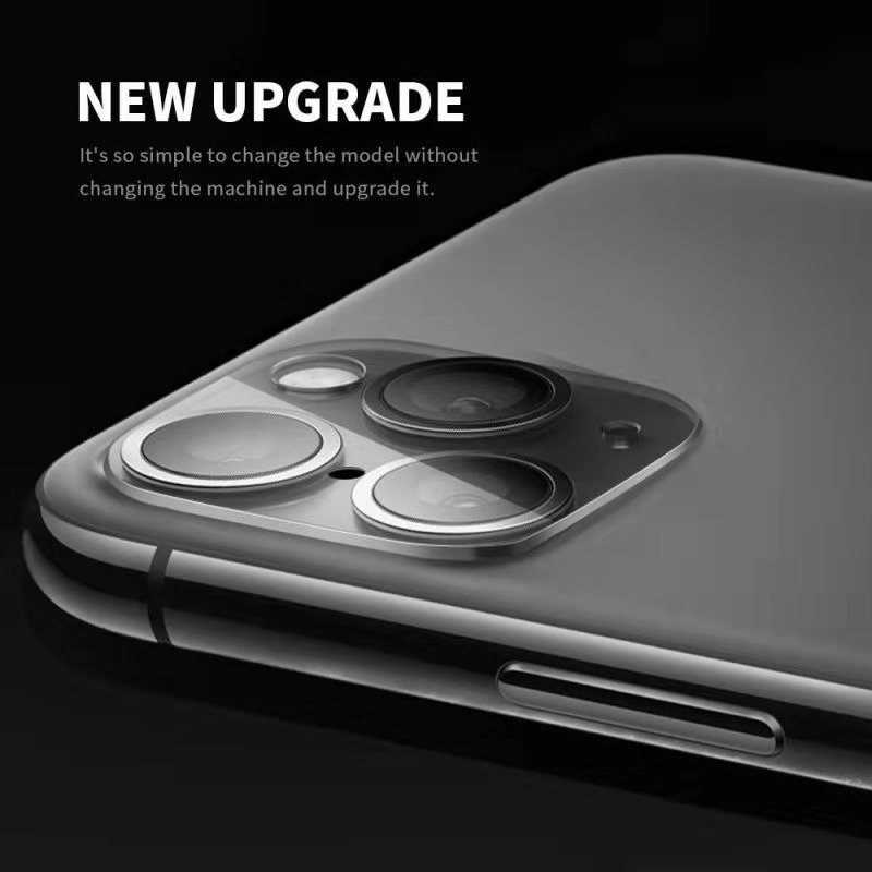 Для iPhone 11 Pro Max задняя камера объектив плёнка из закалённого стекла для iPhone 11 Pro Чехол из металла кольцо для макрообъектива Защитная пленка для экрана