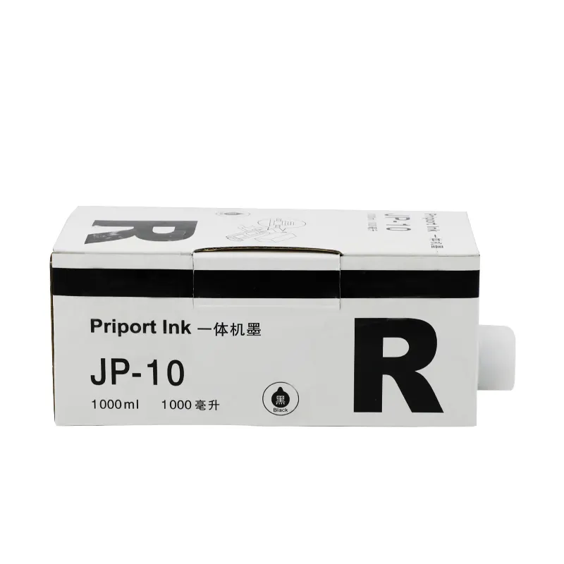 Совместимый 1000 мл черный JP10 чернила для Ricoh цифровой дубликатор