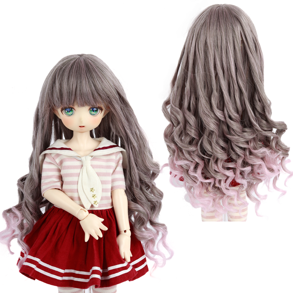 Термостойкий парик из синтетического волокна для кукол blythe pullip в стиле «сделай сам»